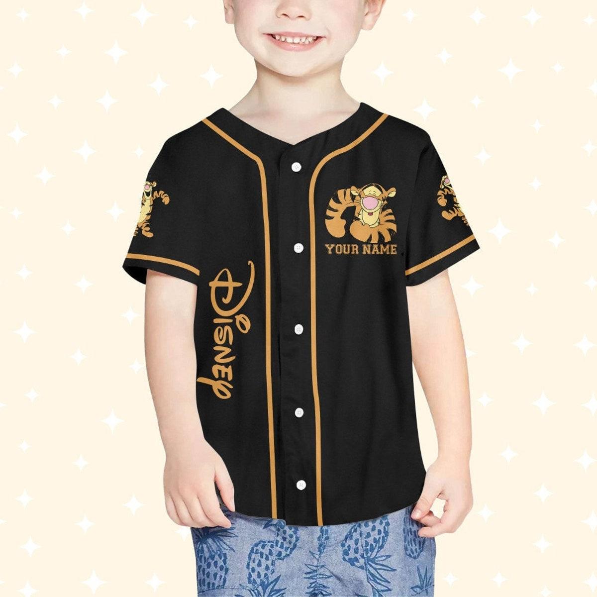 Mckenzieshoponline Winnie The Pooh Tigger Dancing Personalized Baseball Jersey For Fans - Image 5