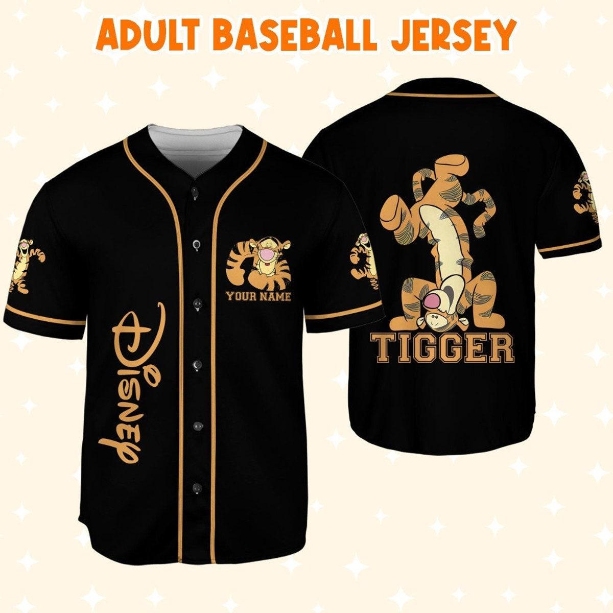Mckenzieshoponline Winnie The Pooh Tigger Dancing Personalized Baseball Jersey For Fans - Image 7