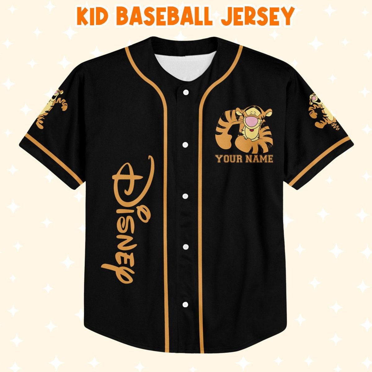 Mckenzieshoponline Winnie The Pooh Tigger Dancing Personalized Baseball Jersey For Fans - Image 3