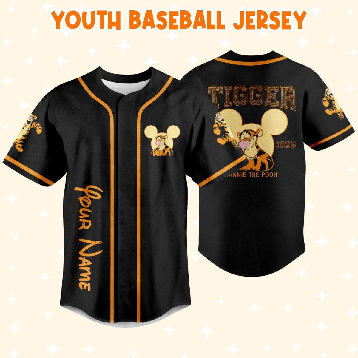 Mckenzieshoponline Winnie The Pooh Tigger Personalized Baseball Jersey For Fans - Image 6