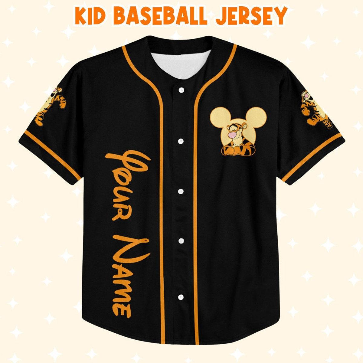 Mckenzieshoponline Winnie The Pooh Tigger Personalized Baseball Jersey For Fans - Image 3