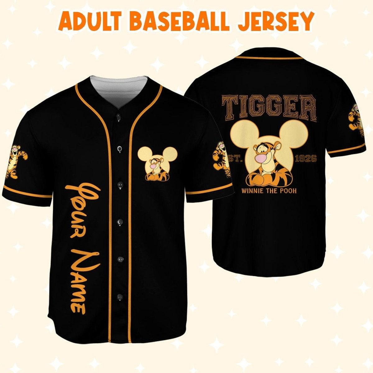 Mckenzieshoponline Winnie The Pooh Tigger Personalized Baseball Jersey For Fans - Image 7