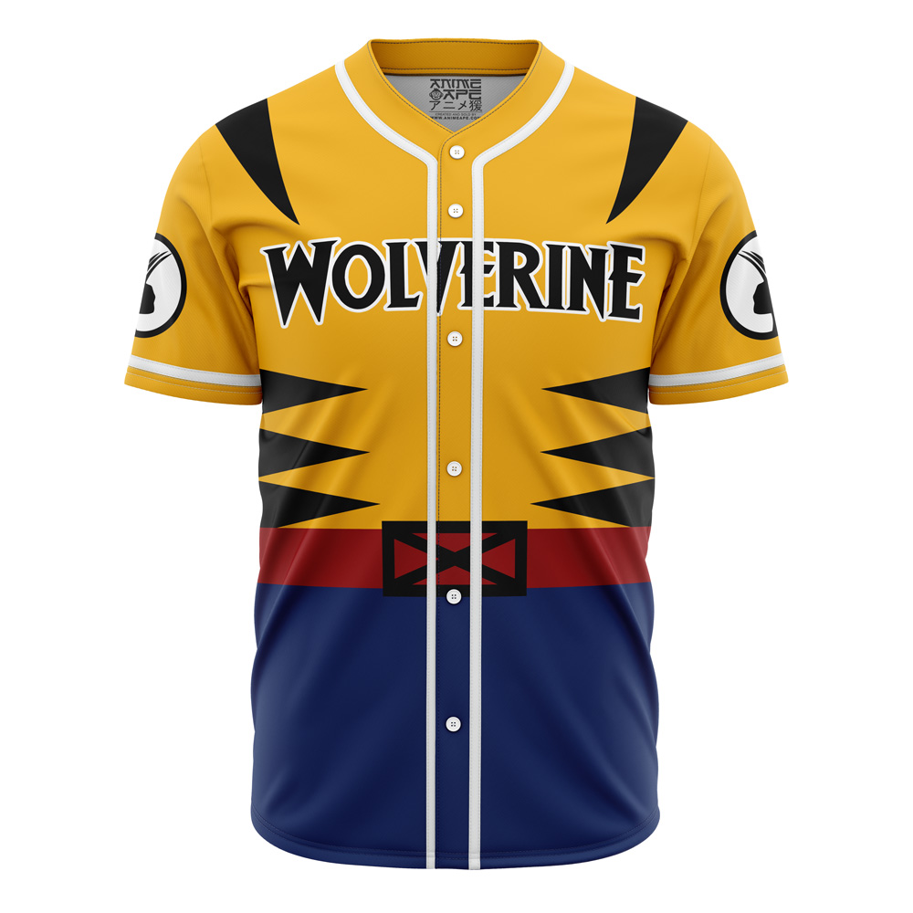 Mckenzieshoponline Wolverine Marvel Personalized Baseball Jersey For Fans
