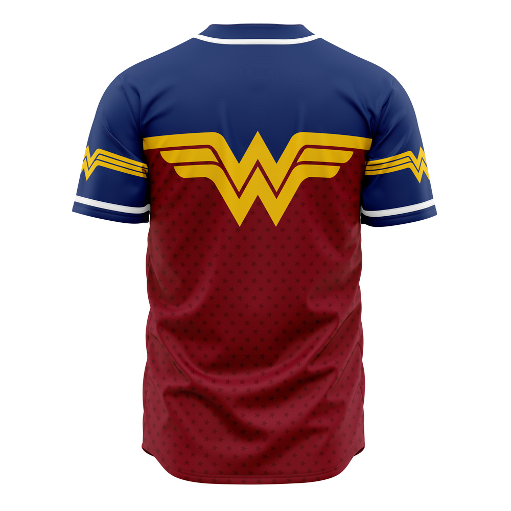 Mckenzieshoponline Wonder Woman DC Comics Personalized Baseball Jersey For Fans - Image 2