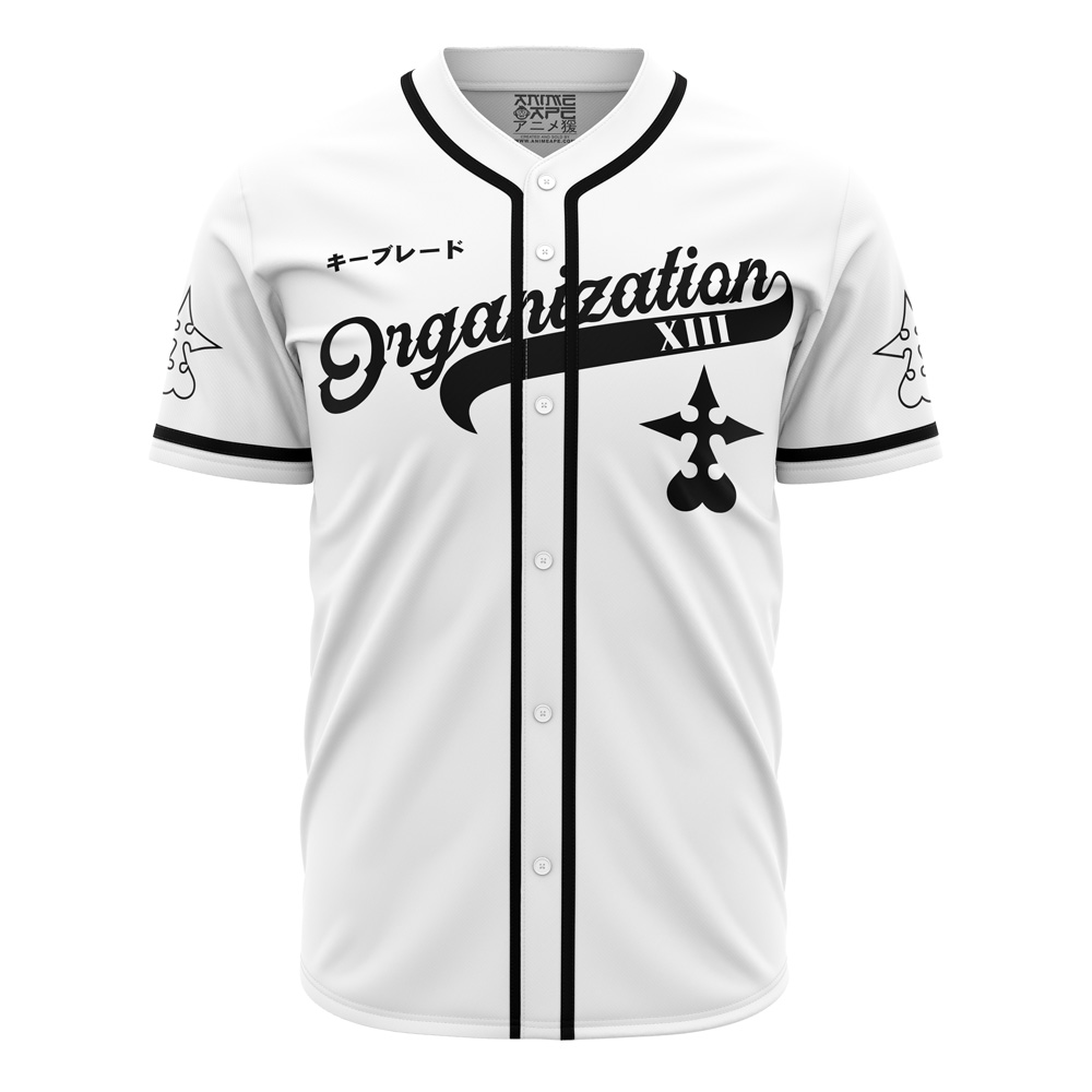 Mckenzieshoponline Xemnas Organization XIII Kingdom Hearts Personalized Baseball Jersey For Fans - Image 2