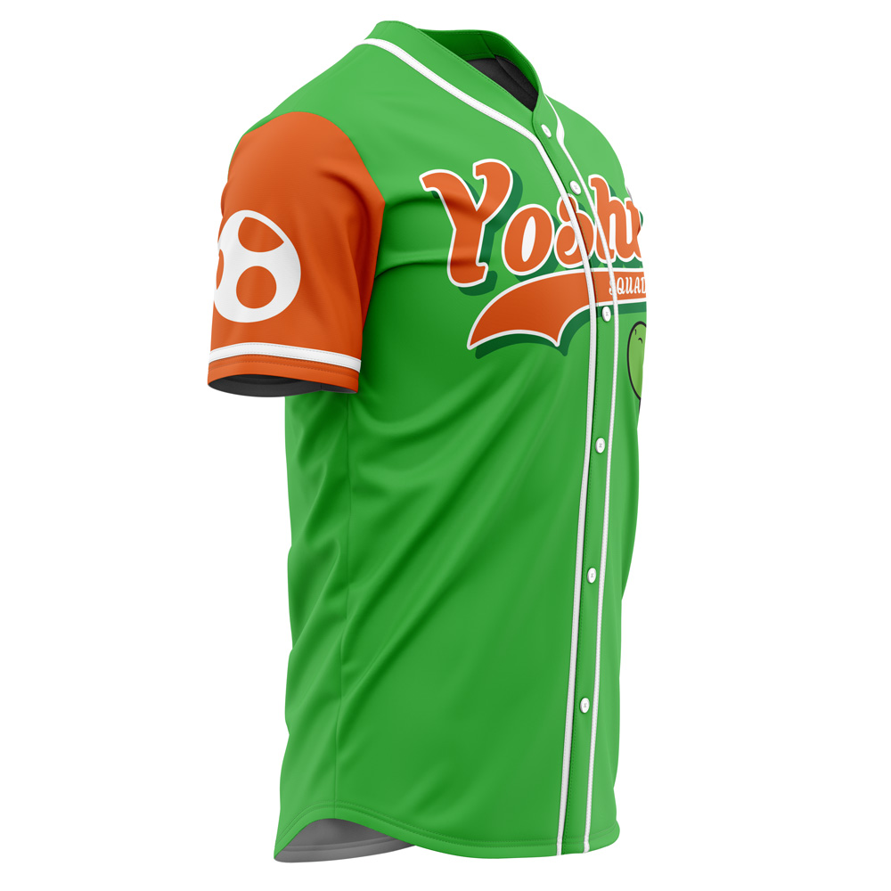 Mckenzieshoponline Yoshi Squad Mario Bros Personalized Baseball Jersey For Fans - Image 2