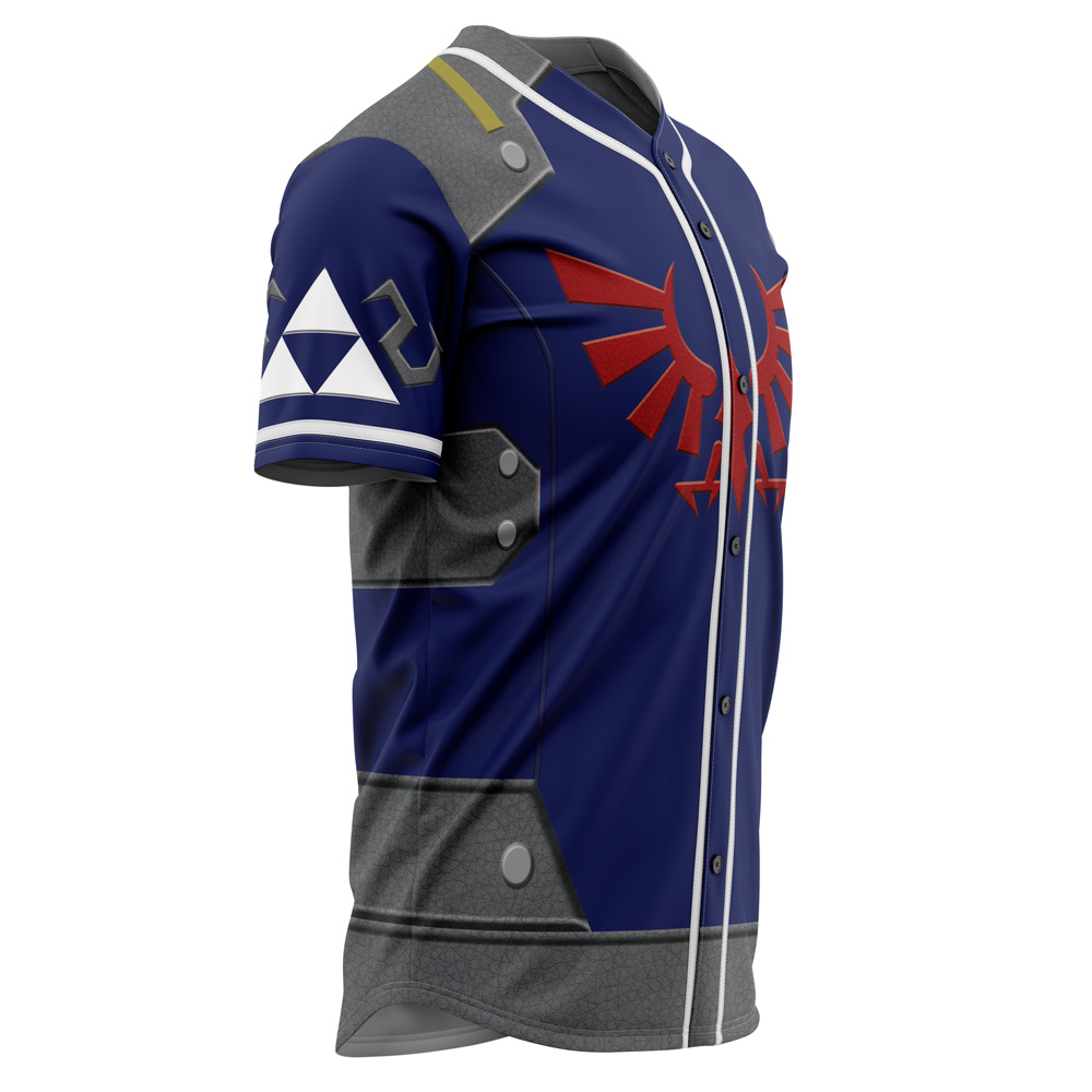 Mckenzieshoponline Zelda Shield Style Zelda Personalized Baseball Jersey For Fans - Image 2