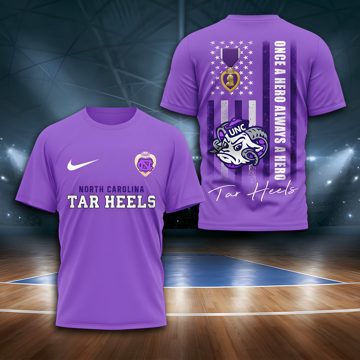North Carolina Tar Heels Tee - Image 4