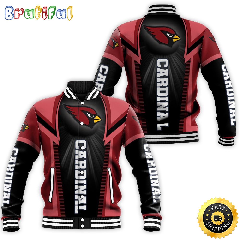 Arizona Cardinals Baseball Jacket For Fans
