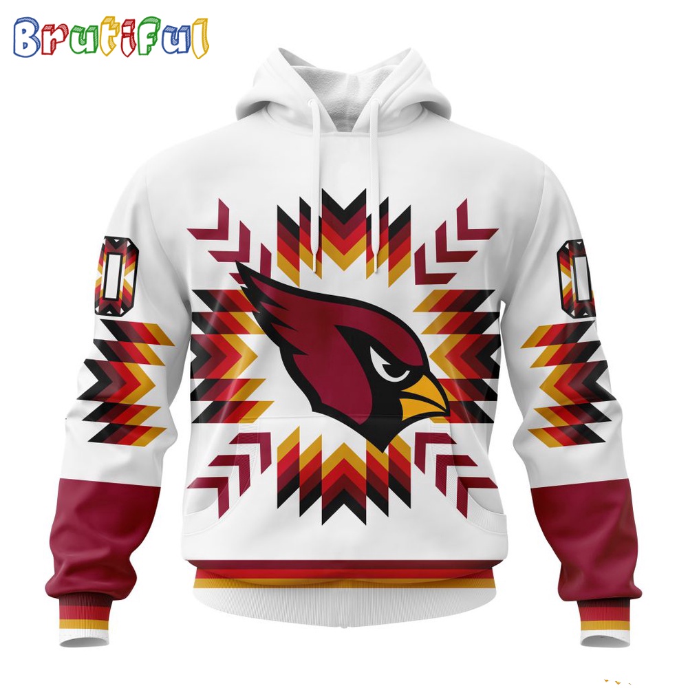 NFL Arizona Cardinals Hoodie Special Design With Native Pattern