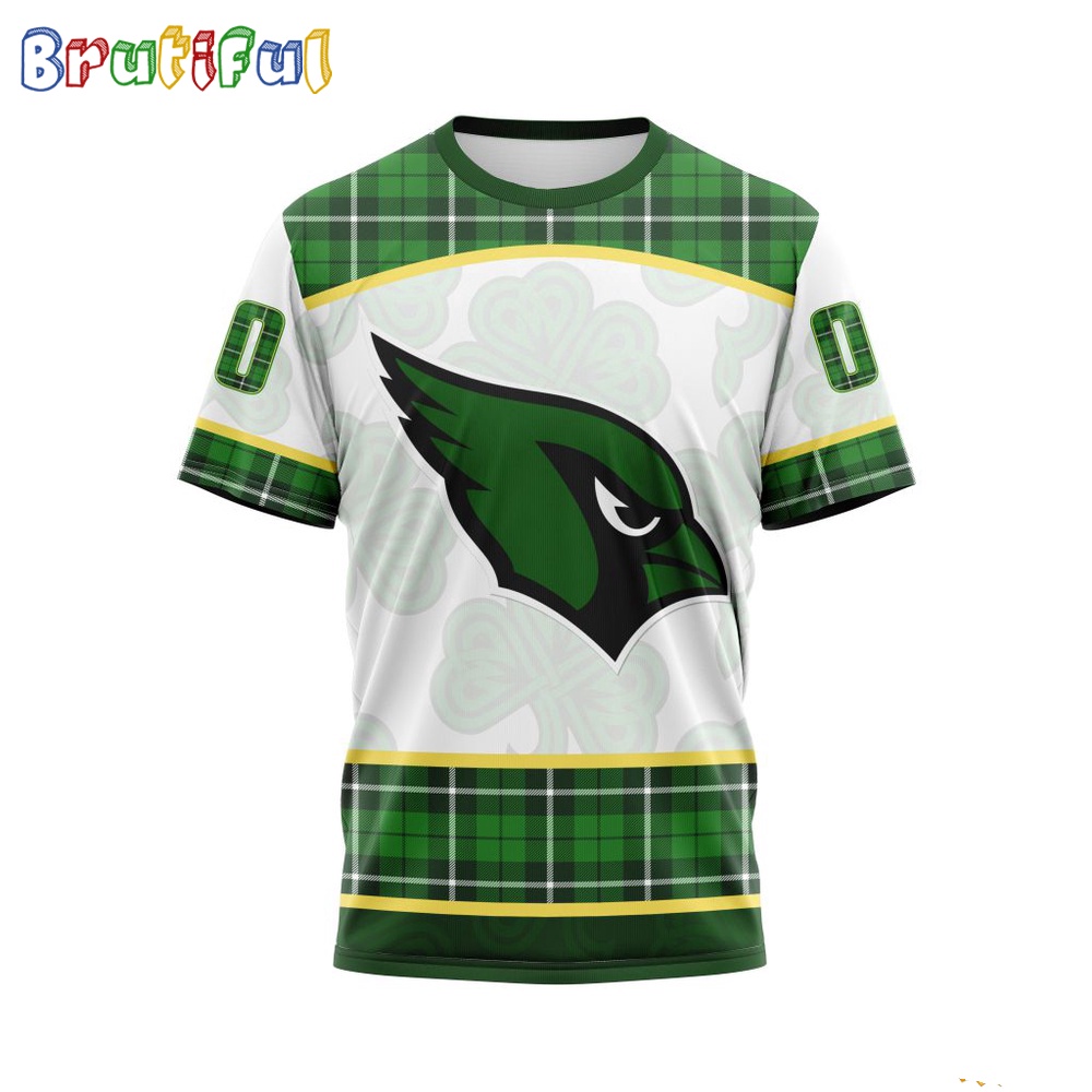 NFL Arizona Cardinals T-Shirt Special Design For St Patrick Day