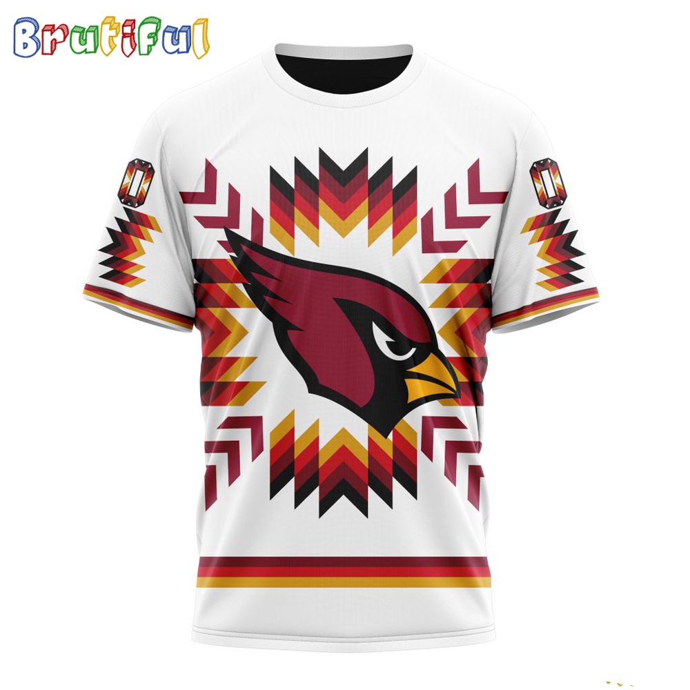 NFL Arizona Cardinals T-Shirt Special Design With Native Pattern