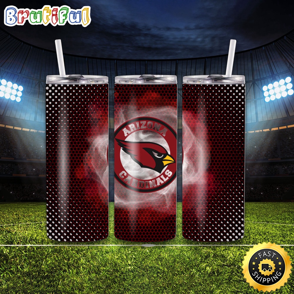 NFL Arizona Cardinals Tumbler Logo And Team Skinny Tumbler