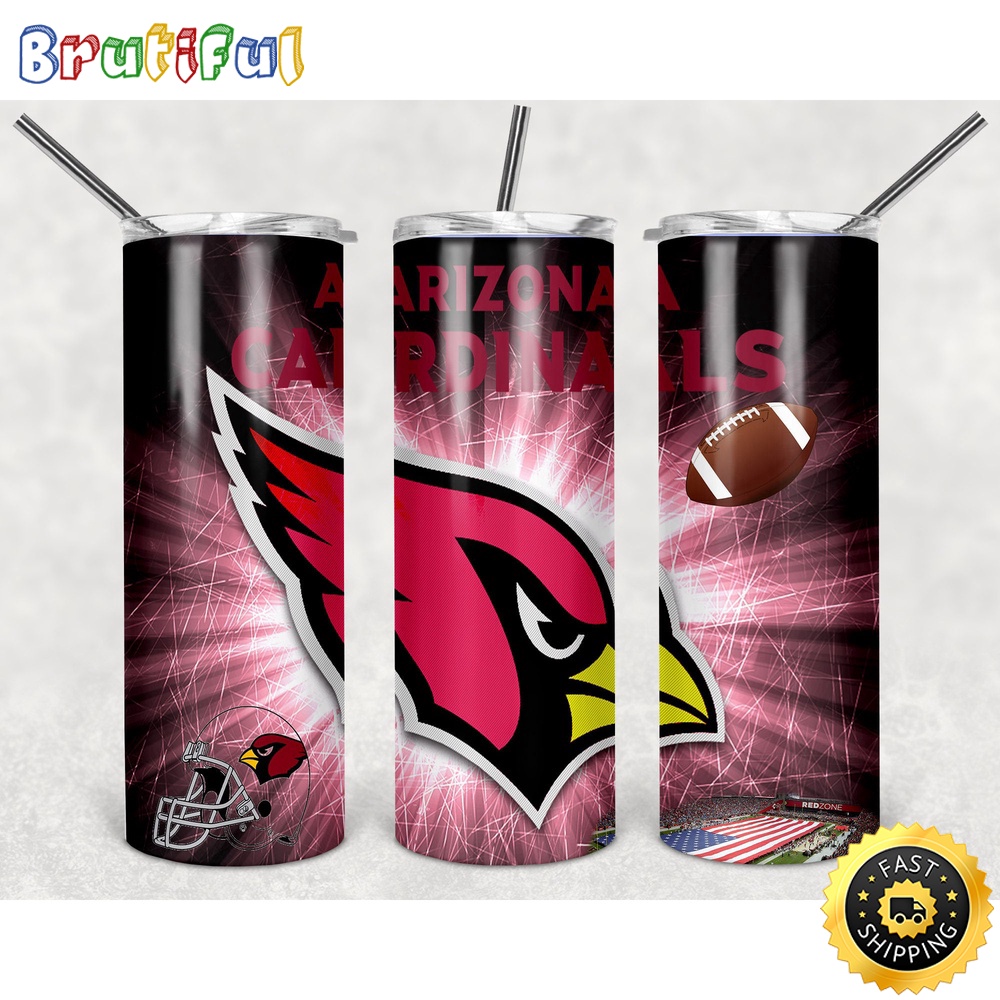 NFL Arizona Cardinals Tumbler Skinny Tumbler Chic Tumbler Cups