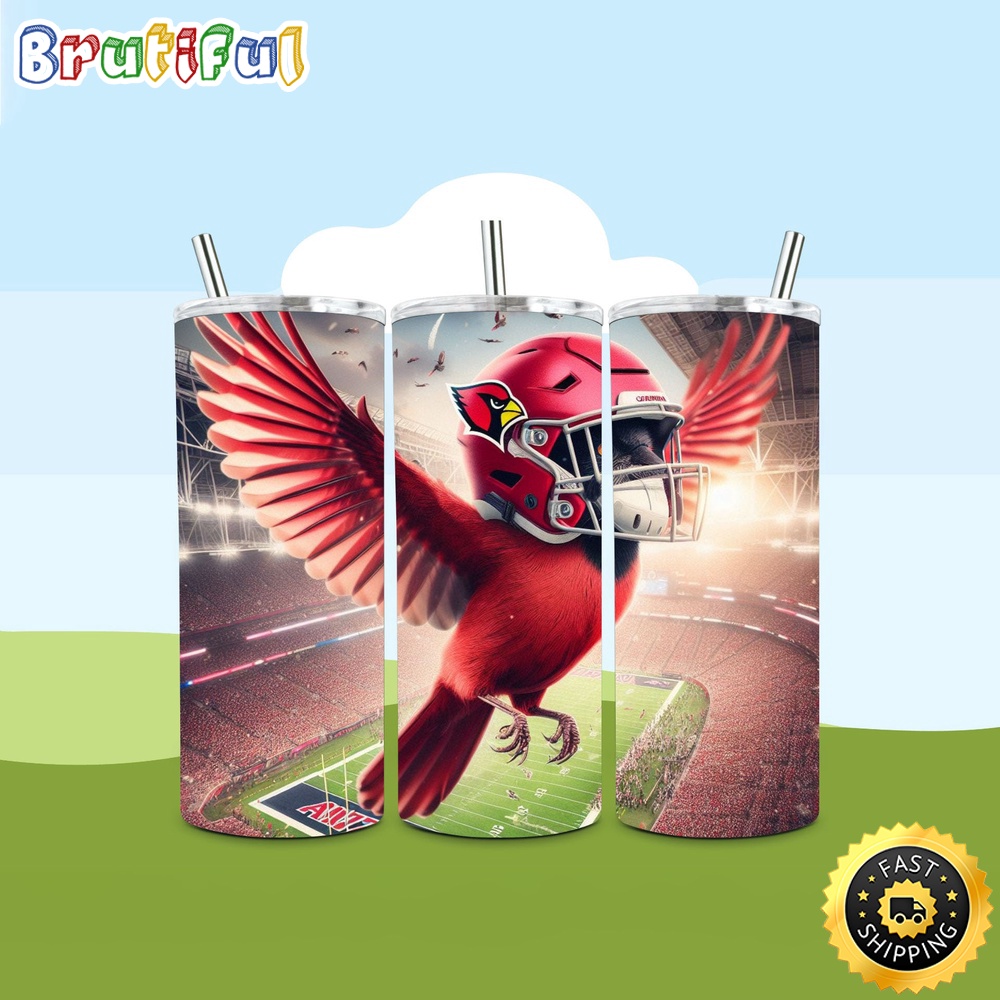 NFL Arizona Cardinals Tumbler Skinny Tumbler For Fans