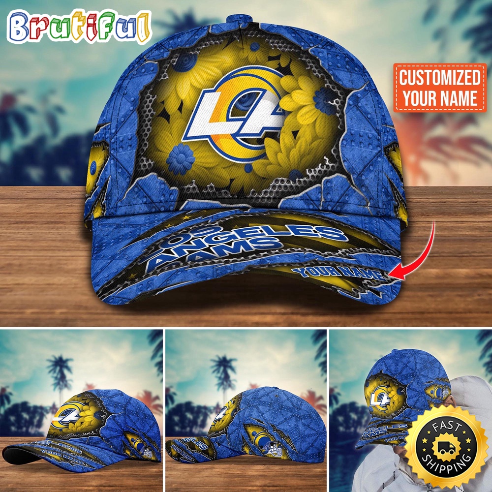 NFL Los Angeles Rams Baseball Cap Custom Cap Trending For Fans