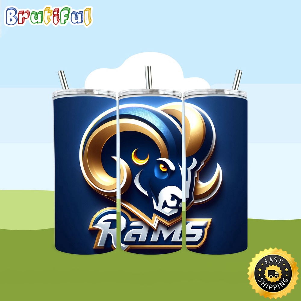 NFL Los Angeles Rams Tumbler Skinny Tumbler For Fans