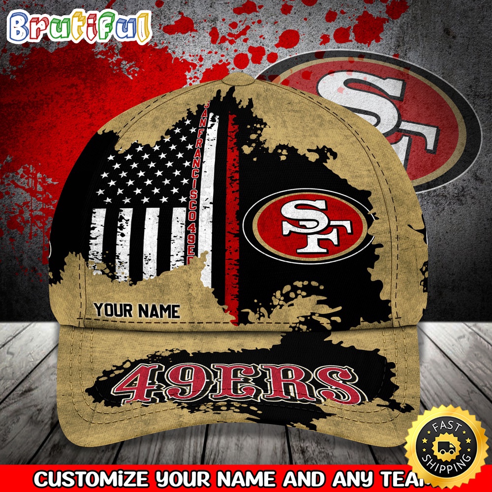 NFL San Francisco 49ers Baseball Cap Custom Cap Sport