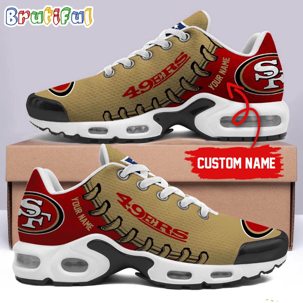 NFL San Francisco 49ers Custom Air Max Plus Shoes