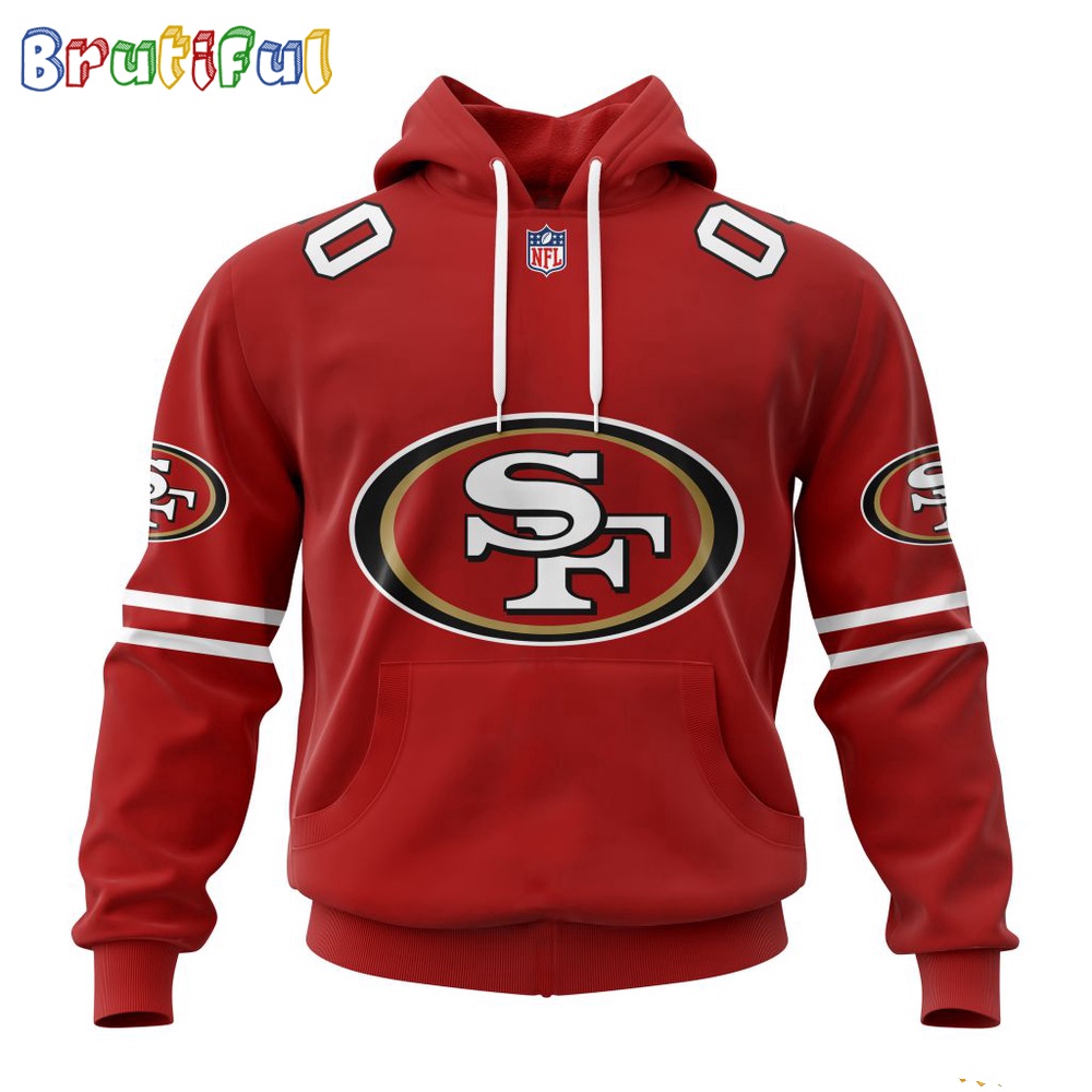 NFL San Francisco 49ers Hoodie 2024 Personalized Name And Number Unisex Hoodie