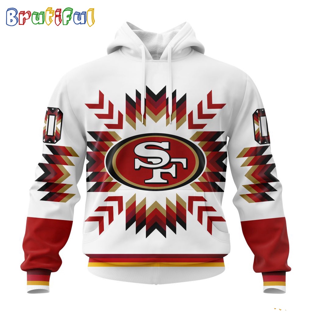NFL San Francisco 49ers Hoodie Special Design With Native Pattern
