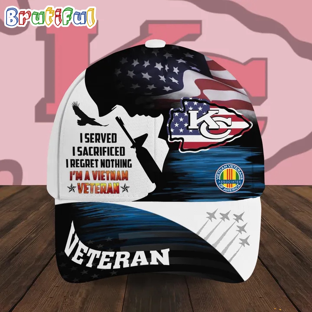 NFL San Francisco 49ers Special American Flag Vietnam Veteran Baseball Cap