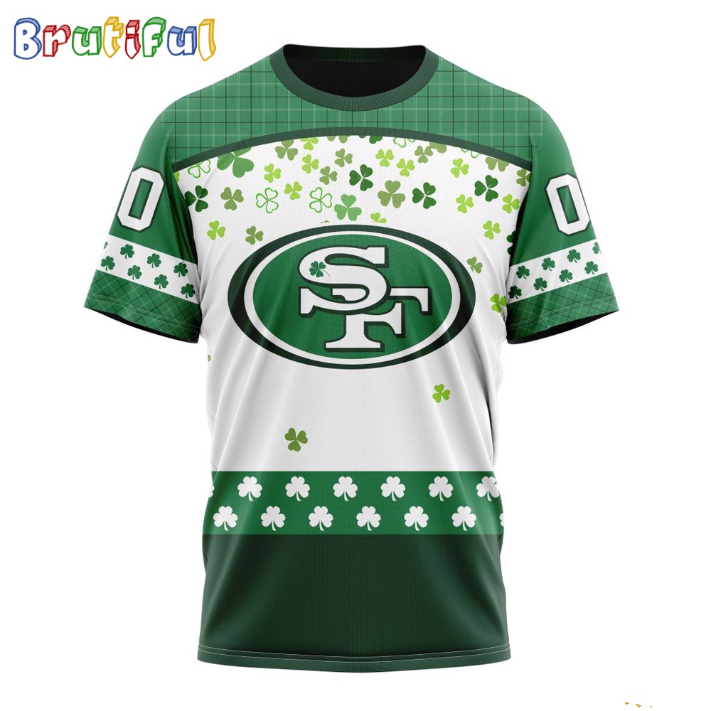 NFL San Francisco 49ers T-Shirt Special Design T-Shirt St Patrick Day