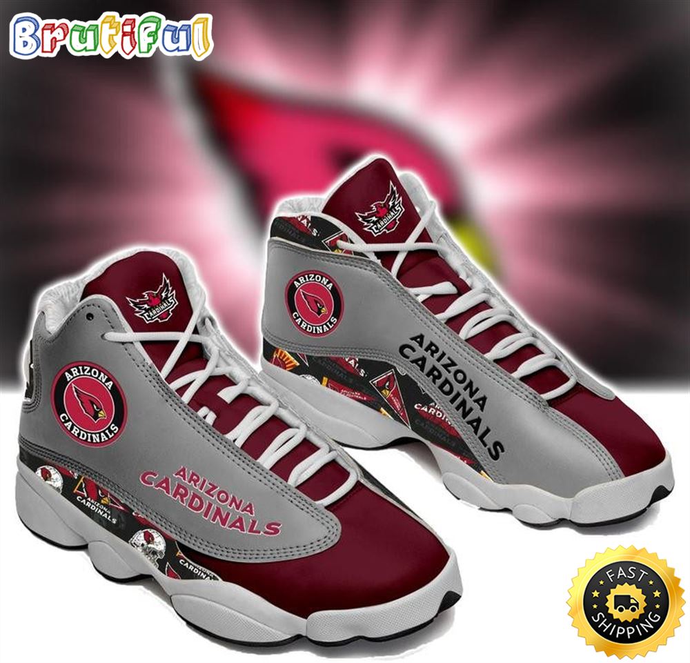 NFL Arizona Cardinals Air Jordan 13 Shoes V2