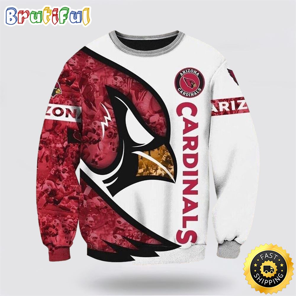 NFL Arizona Cardinals Crewneck Sweatshirt For Hot Fans