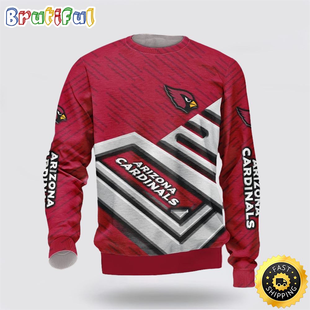 NFL Arizona Cardinals Crewneck Sweatshirt Show Team Spirit