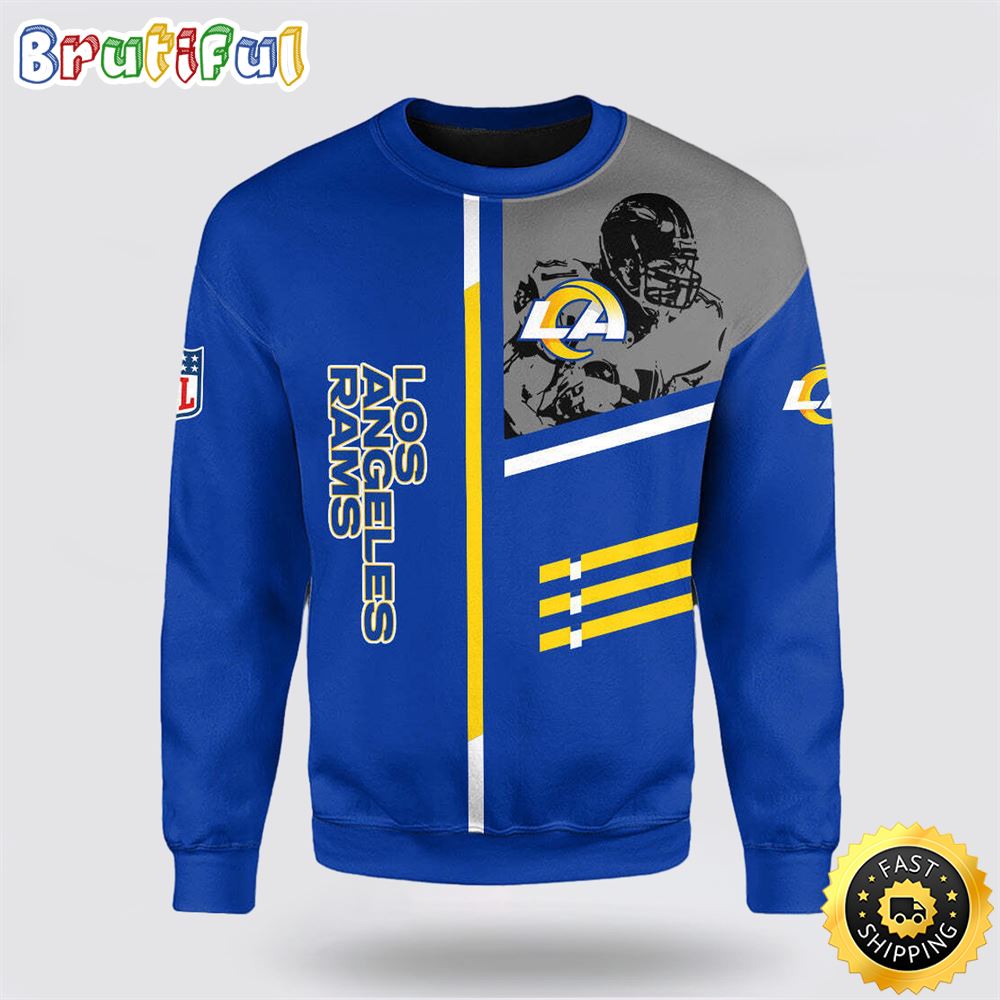 NFL Los Angeles Rams Crewneck Sweatshirt Limited Edition Gift