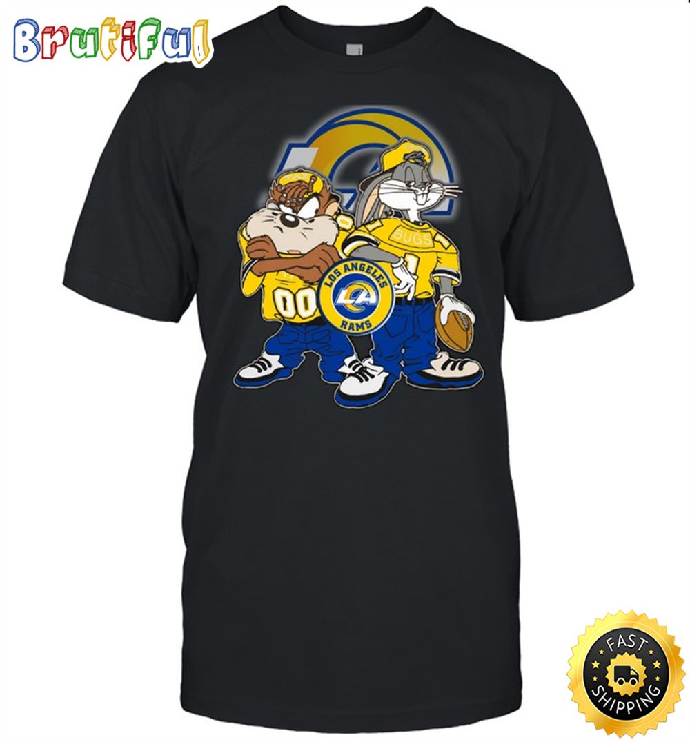 NFL Los Angeles Rams T Shirt Print Bugs Bunny Nfl Bugs Bunny Tshirt For Fans