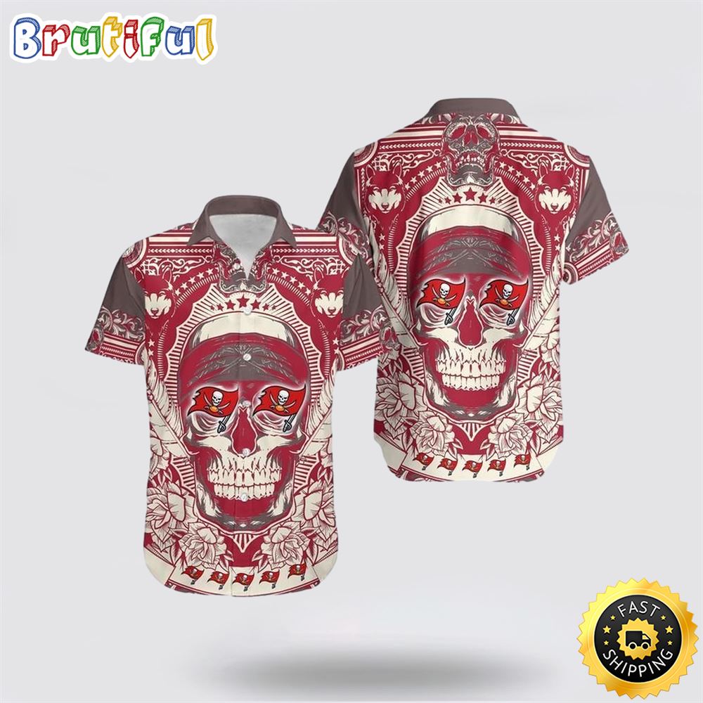 NFL San Francisco 49ers Hawaiian Shirts Skull Halloween Summer Stay Cool And Stylish On Game Day