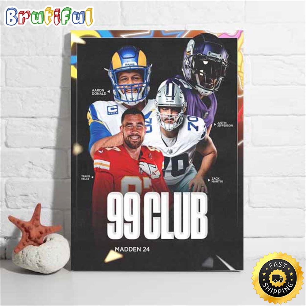 Nfl Madden 24 Los Angeles Rams 99 Club Poster