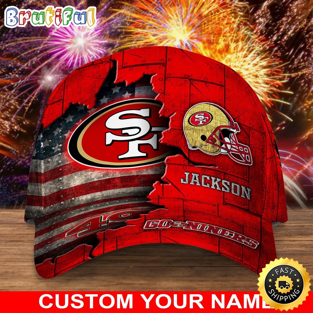 San Francisco 49ers Baseball Cap Custom Cap Go Sports Teams