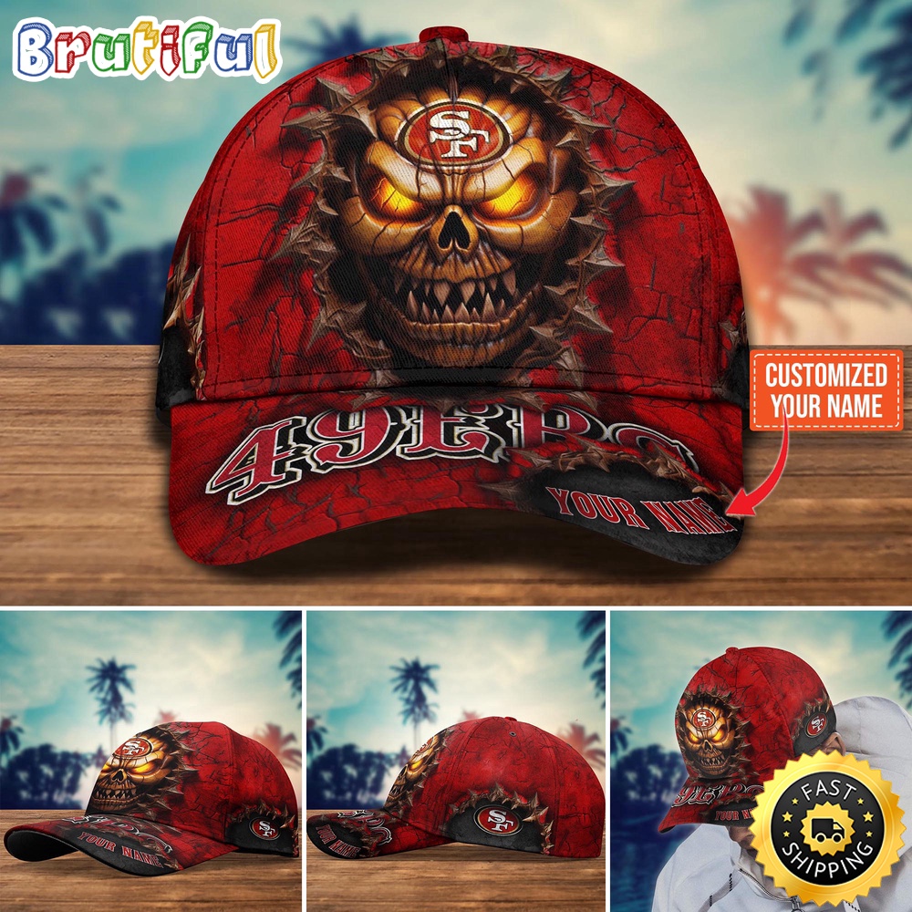 San Francisco 49ers Baseball Cap Halloween Custom Cap For This Season