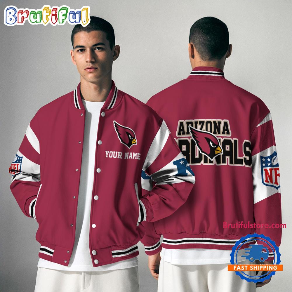 Arizona Cardinals National Football Conference Unisex Baseball Jacket