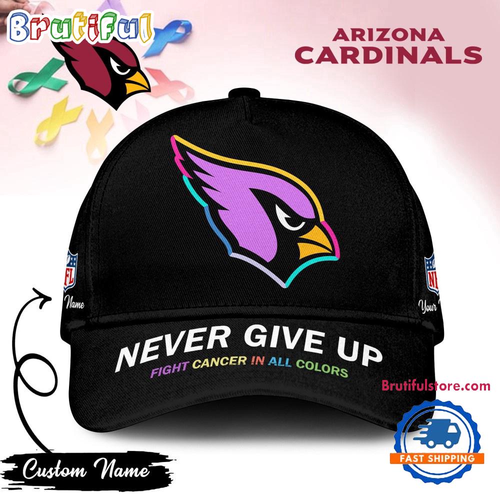 Arizona Cardinals Never Give Up Fight Cancer In All Colors Classic Cap