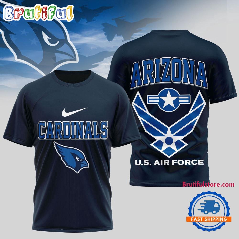 Arizona Cardinals US Air Force Military Unisex 3D Shirt