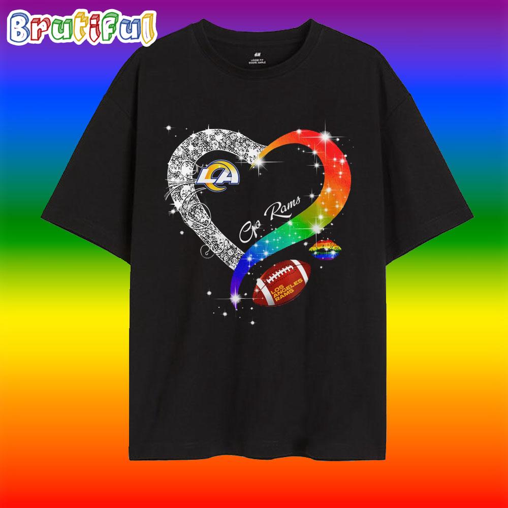Los Angeles Rams 2025 LGBT Pride Day Vintage T Shirt