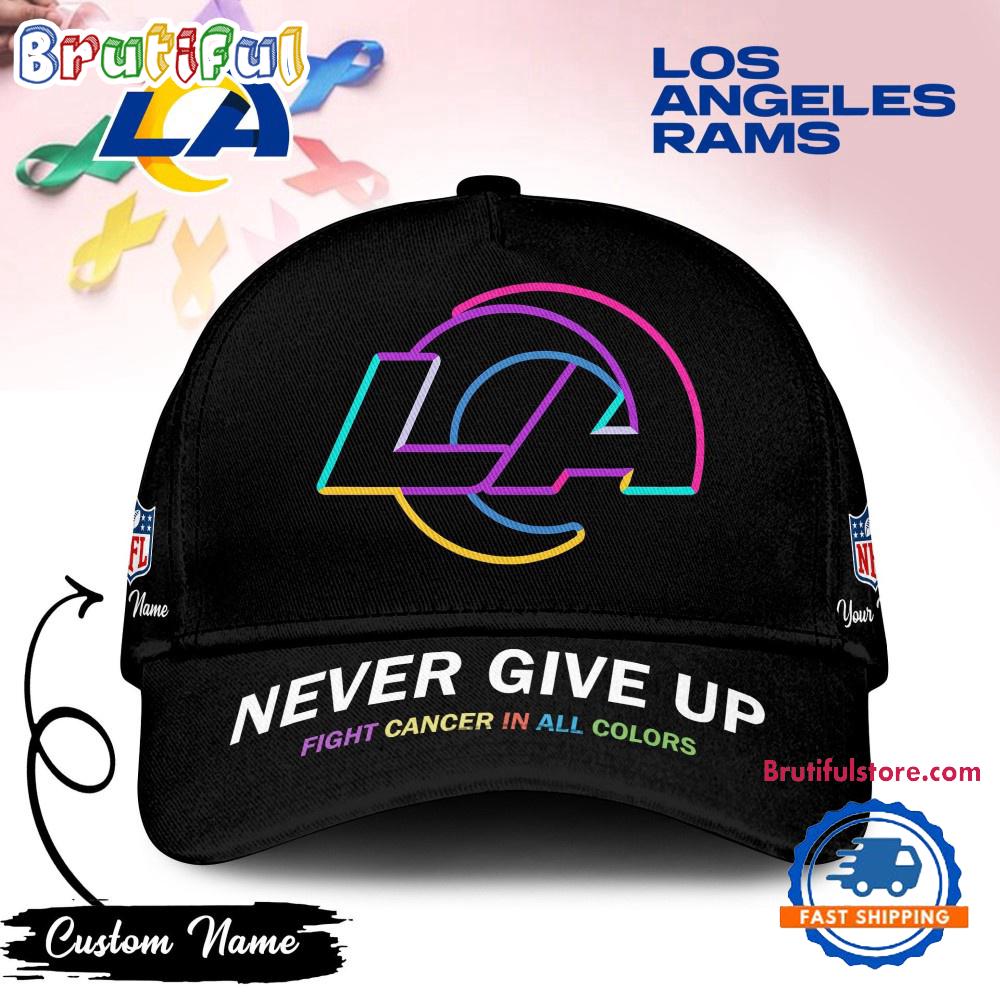 Los Angeles Rams Never Give Up Fight Cancer In All Colors Classic Cap