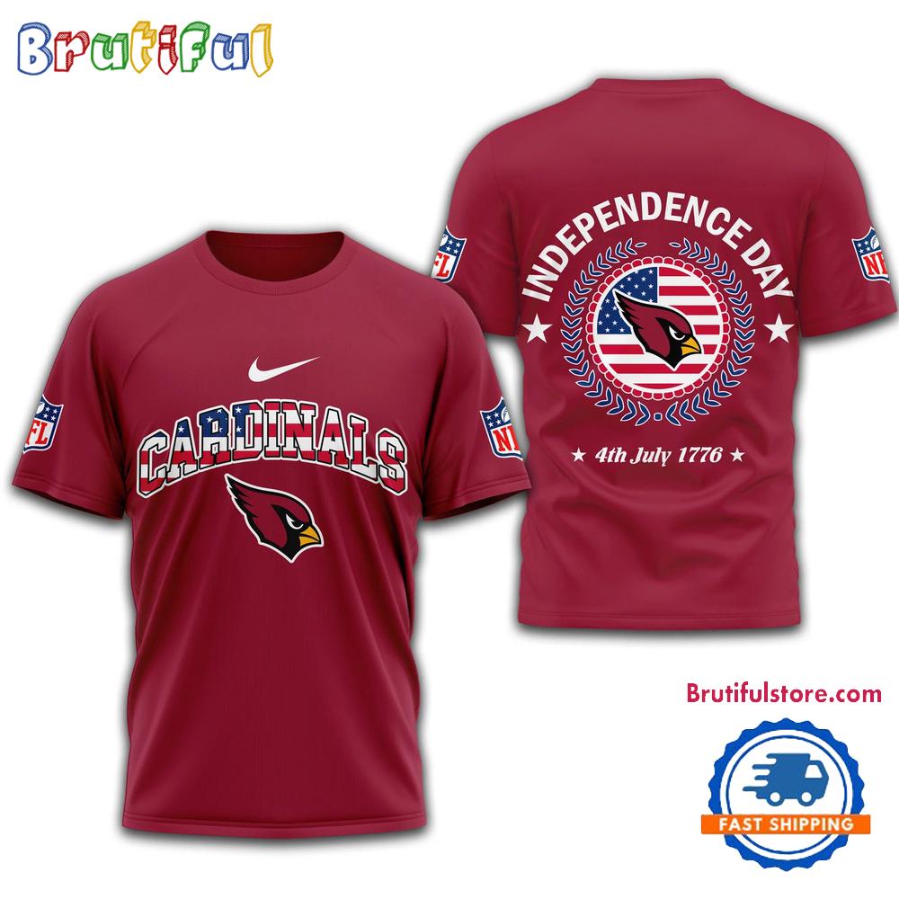 NFL Arizona Cardinals 2025 Independence Day All Over Print Shirt