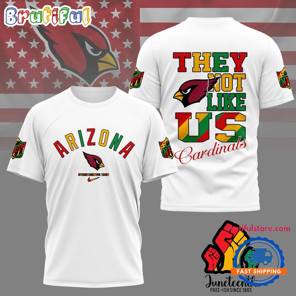 NFL Arizona Cardinals 2025 Juneteenth Freedom Day 3D Shirt