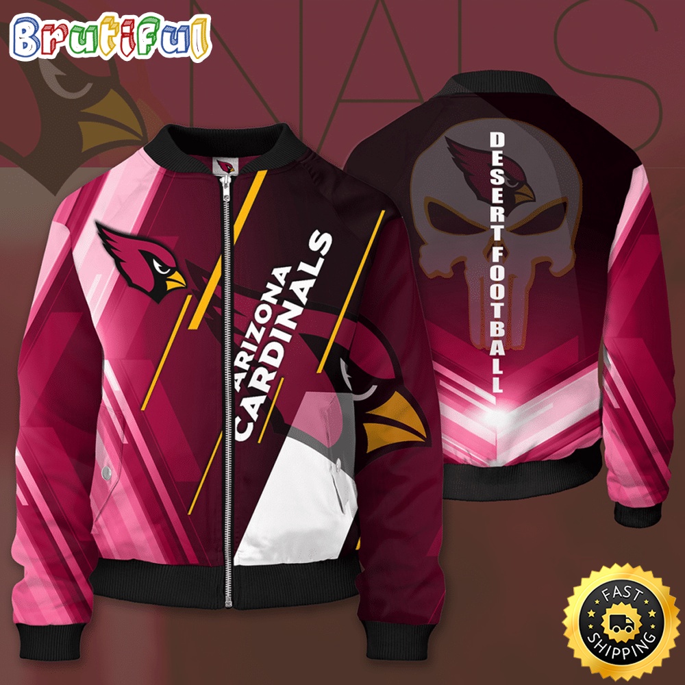 NFL Arizona Cardinals Bomber Jacket Stylish Bomber Coats