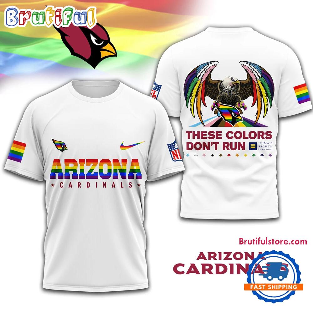 NFL Arizona Cardinals Human Rights Campaign LGBT Pride Month 3D T Shirt