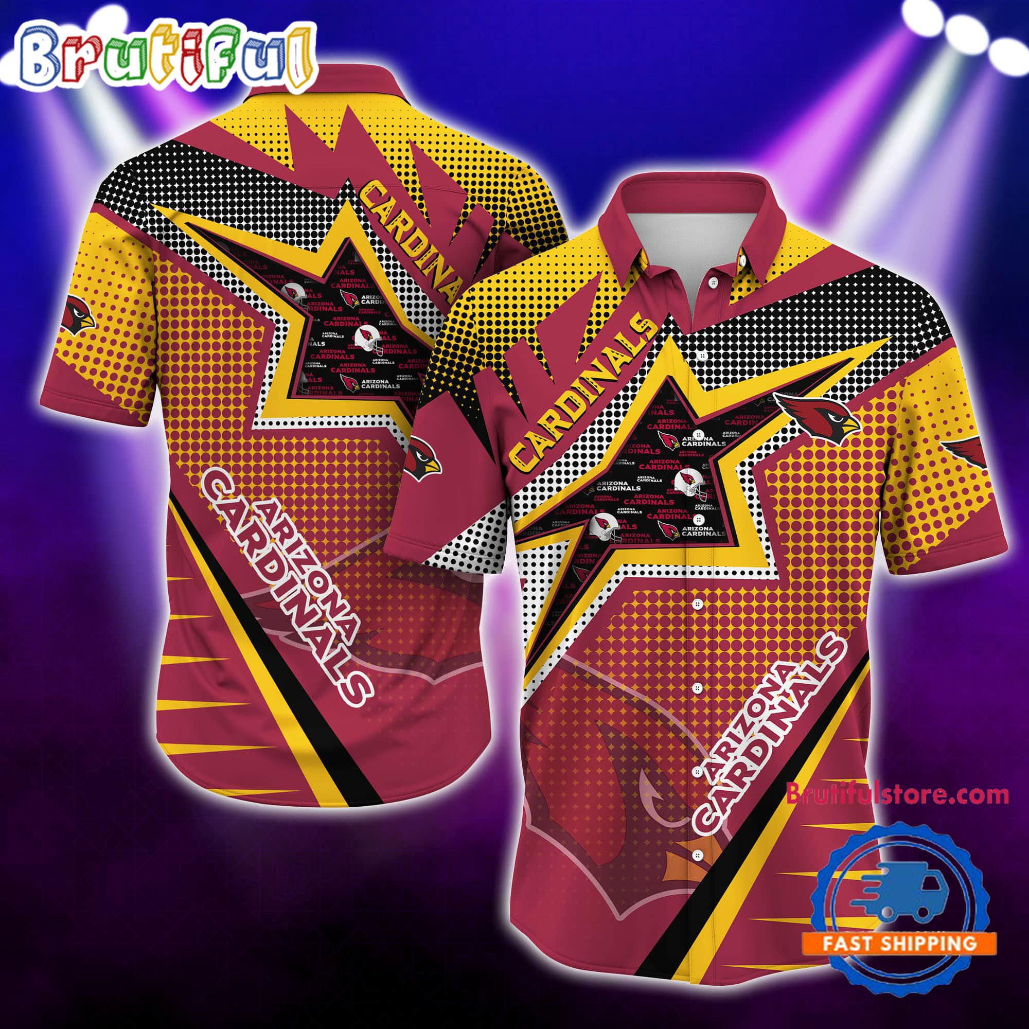 NFL Arizona Cardinals Special Football Team Star Hawaiian Shirts