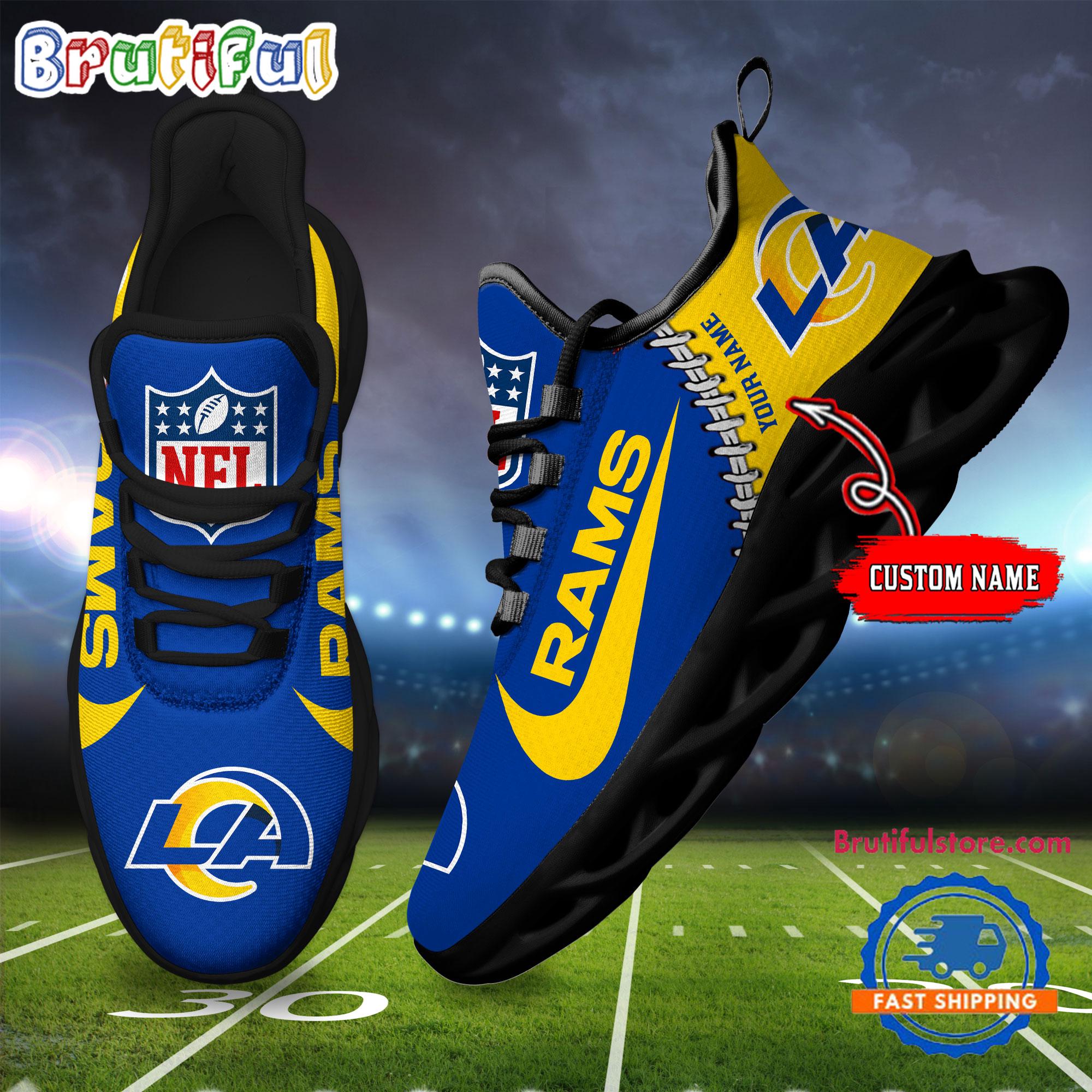 NFL Los Angeles Rams Football New Season Sneaker Max Soul Shoes