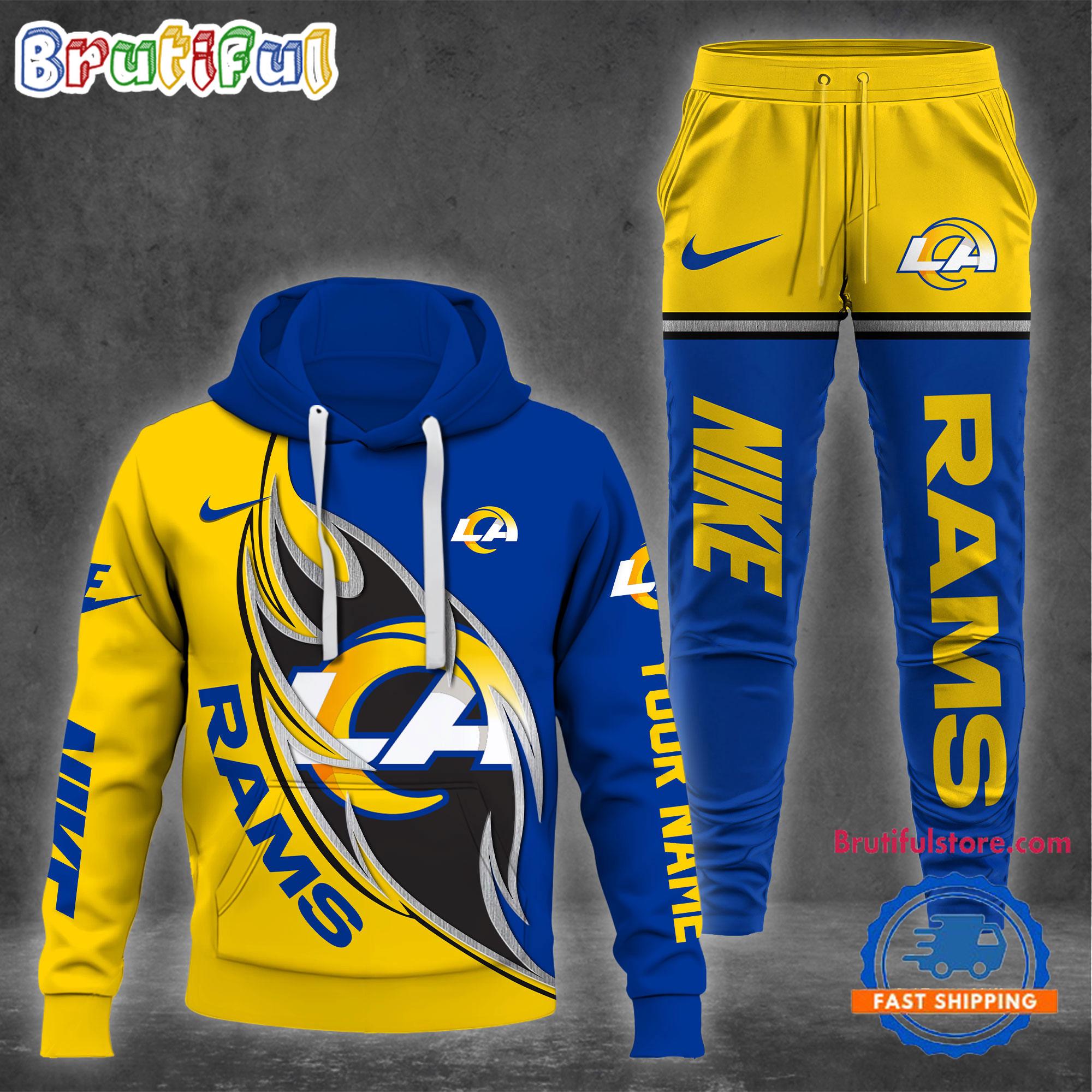 NFL Los Angeles Rams Special Football Team Design Hoodie And Pants