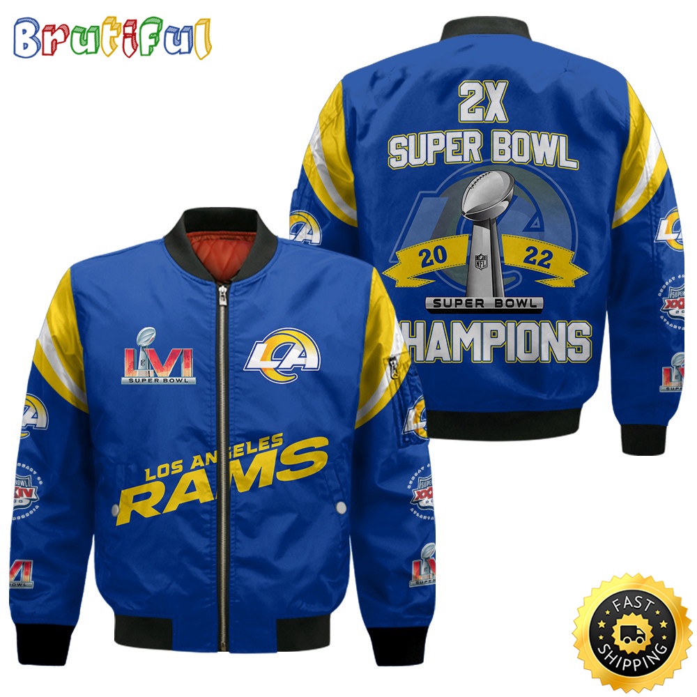 NFL Los Angeles Rams Super Bowl Champions Bomber Jacket