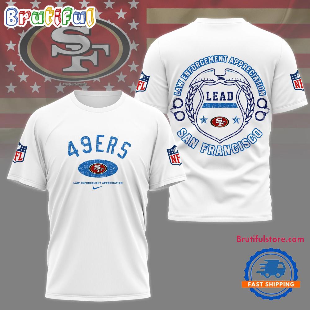 NFL San Francisco 49ers Law Appreciation Month 3D Shirt